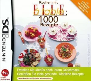 1000 Cooking Recipes From Elle A Table ROM