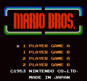 Censored Mario (Mario Bros Hack) ROM