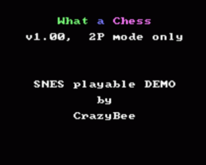 What A Chess (PD) ROM