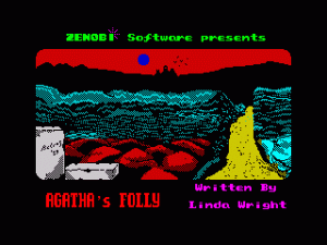 Agatha's Folly (1989)(Zenobi Software)(Side A) ROM