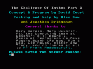 Challenge Of Iythus, The (1988)(Creative Juices)(Side B)[a][128K] ROM