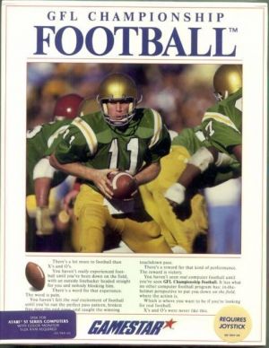 GFL Championship Football (1987)(Gamestar) ROM