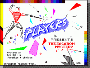 Zacaron Mystery, The (1986)(Players Software)(Side A)[a] ROM