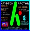 Krypton Factor, The (1987)(TV Games)[a]